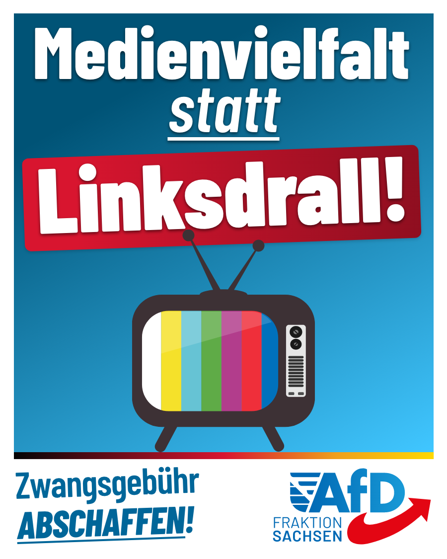 Solange Medienvielfalt fehlt, fehlt jede Grundlage für den Rundfunkbeitrag!