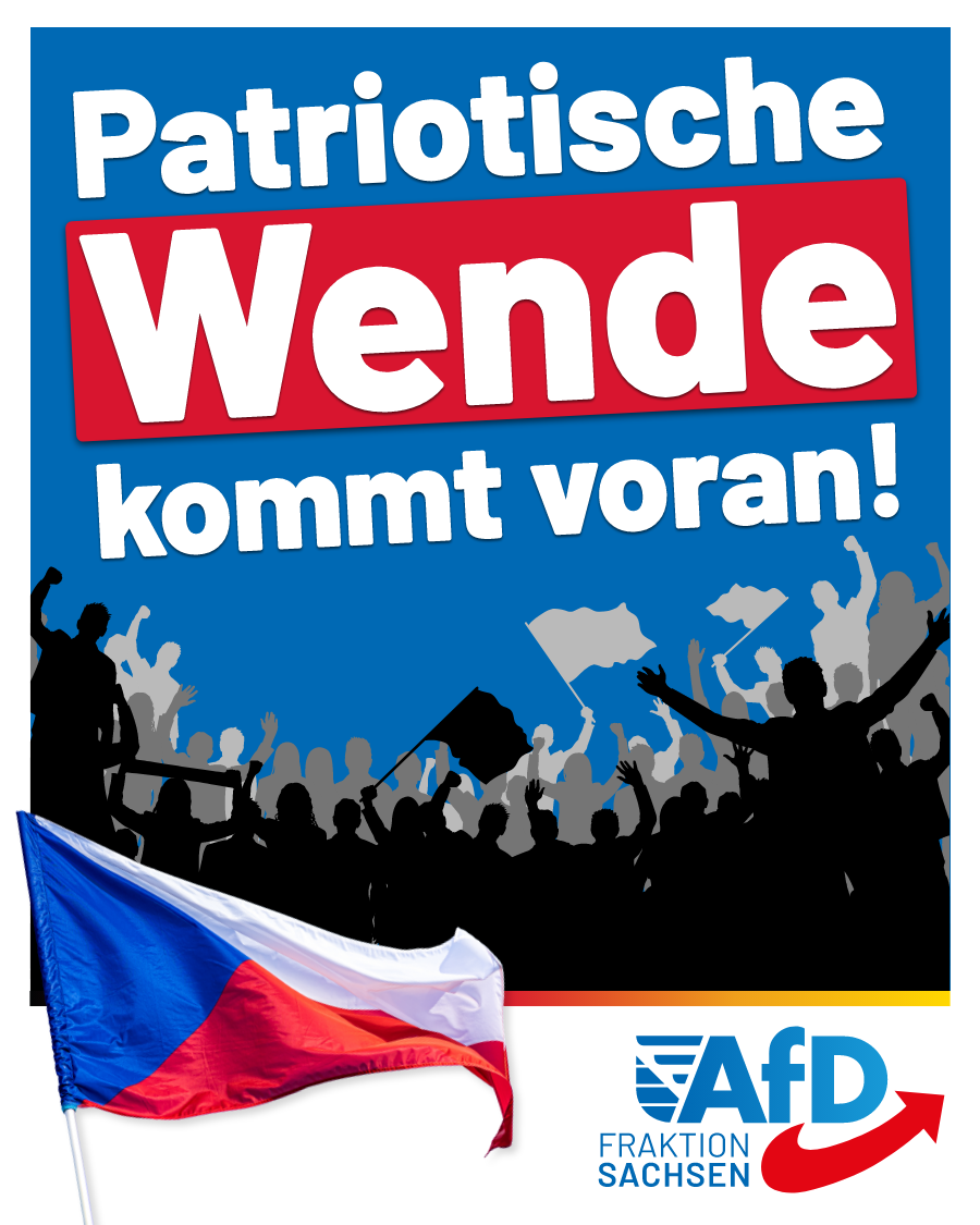 Regierungswechsel in Tschechien: Patriotische Wende kommt voran!