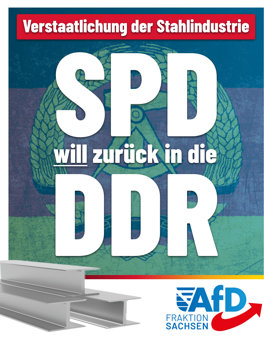 Stahlkrise: Verstaatlichung ist der völlig falsche Weg!