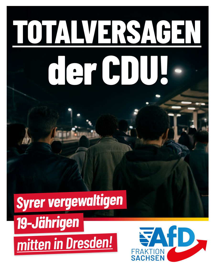 Syrer vergewaltigen 19-Jährigen: CDU-Minister Schuster kann Sicherheit nicht gewährleisten!