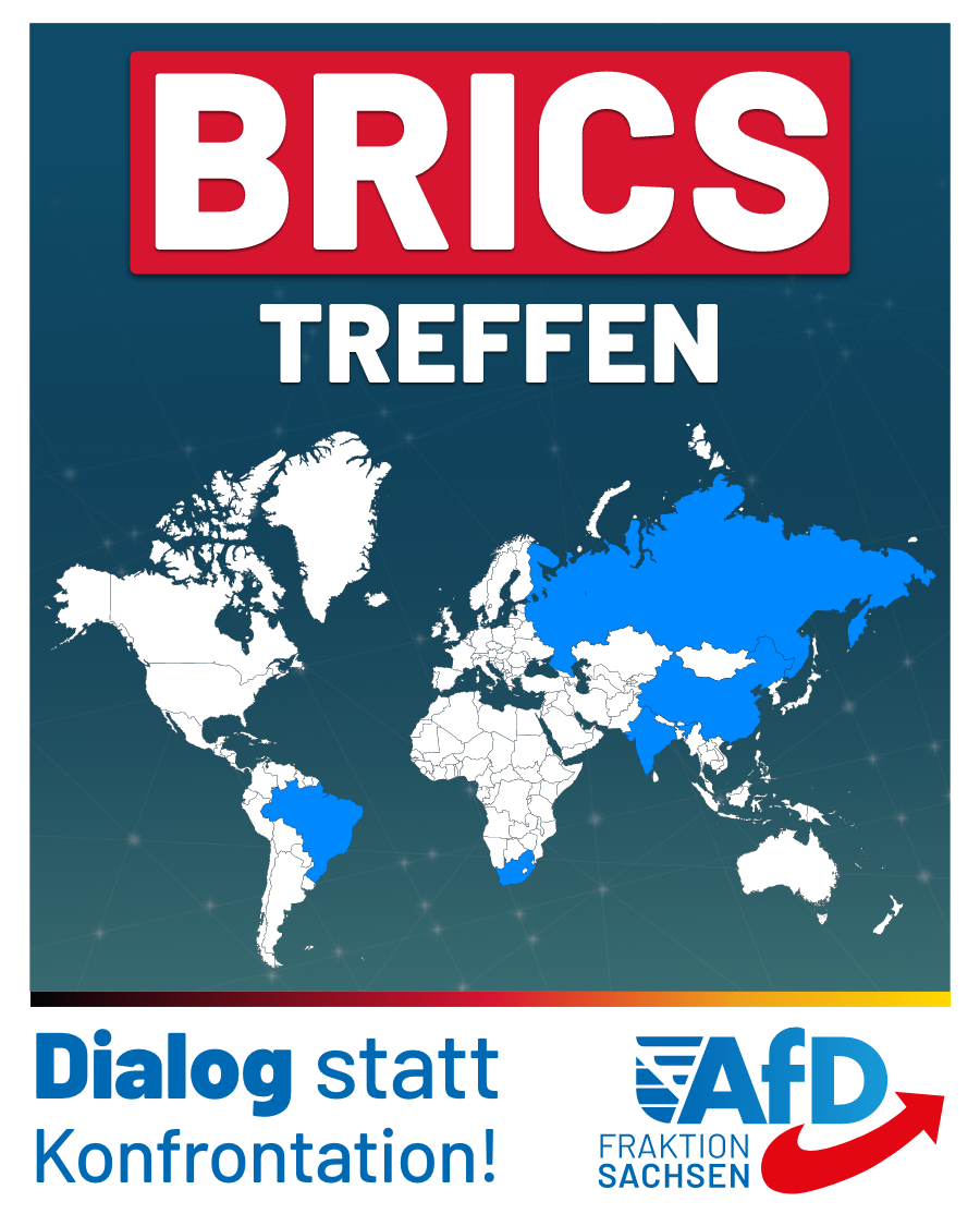 BRICS-Treffen: Dialog statt Konfrontation!