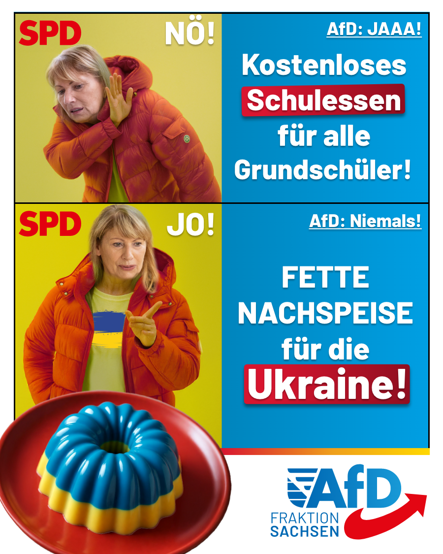 Drei Milliarden Euro mehr für die Ukraine: Damit ließe sich kostenloses Essen für alle Grundschüler in Deutschland bezahlen!