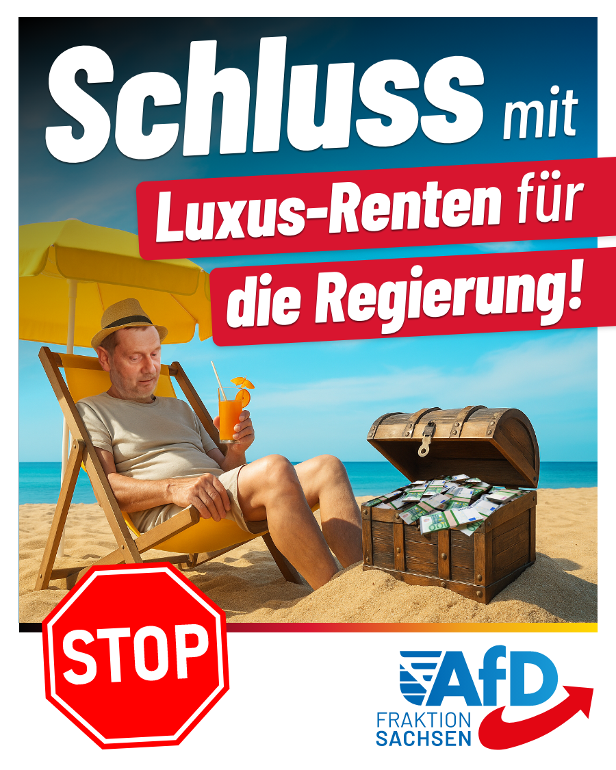 Michael Kretschmer erhält 11.076,92 Euro monatliche Pension für acht Jahre Amtszeit