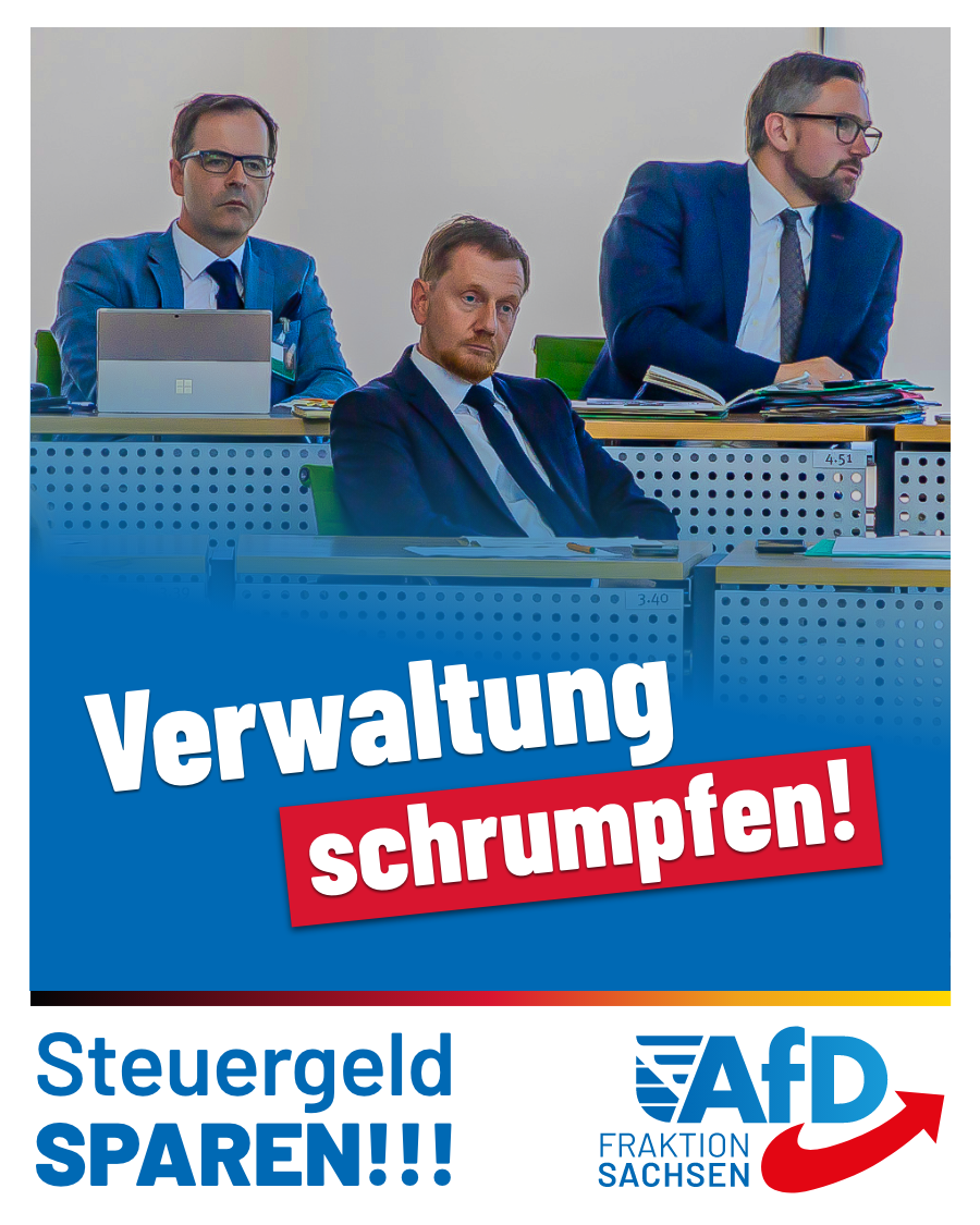 Verschlankung der Verwaltung muss viel schneller gehen! „Weiter so“ der CDU ist unverantwortlich!