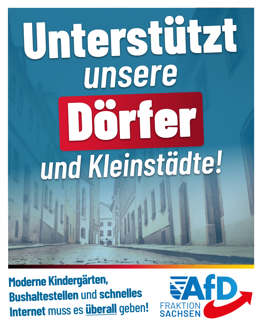 AfD-Antrag: Mindestinvestitionshöhe für Kommunen von 250.000 auf 50.000 Euro absenken!