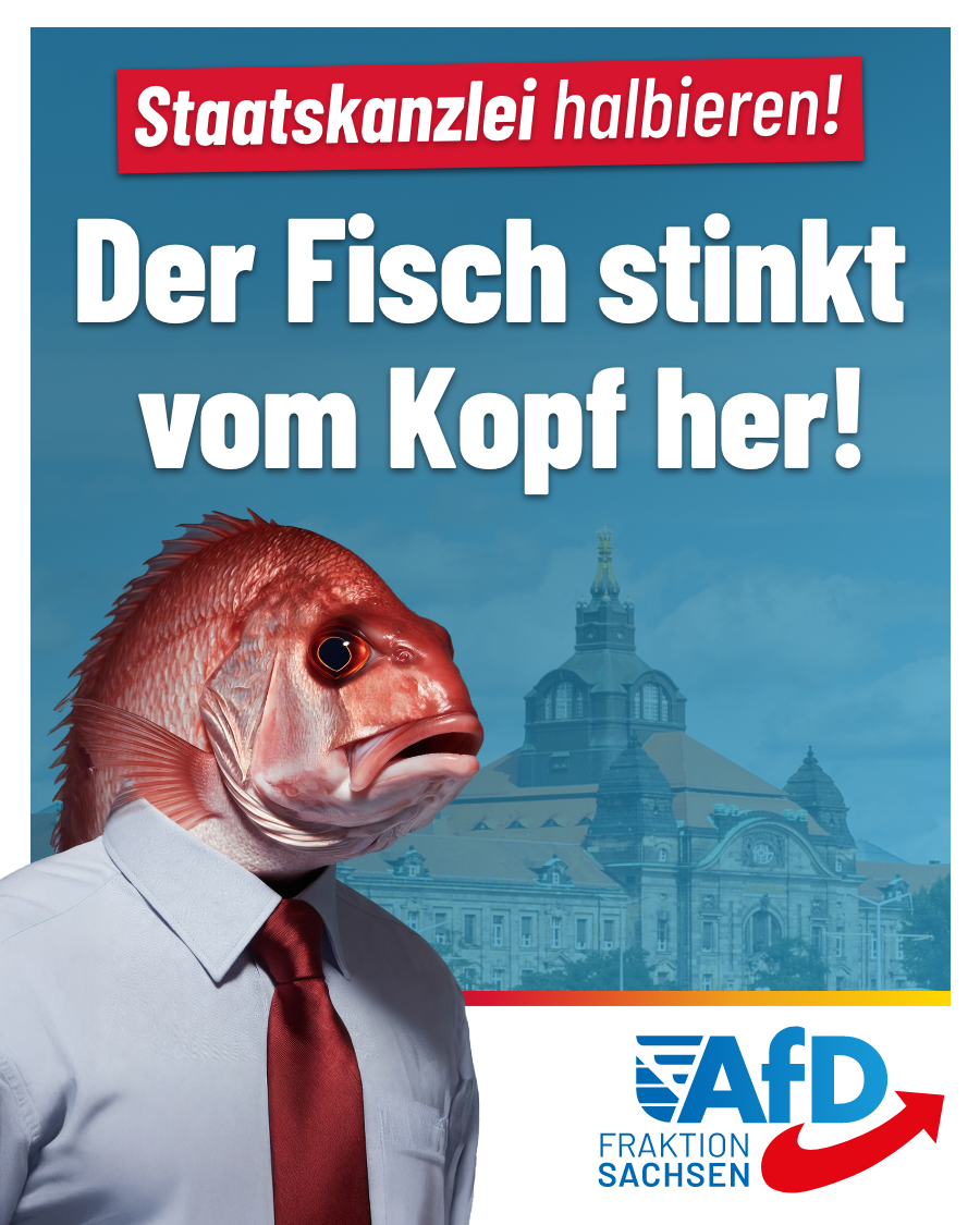 AfD-Anfrage: Staatskanzlei halbieren!