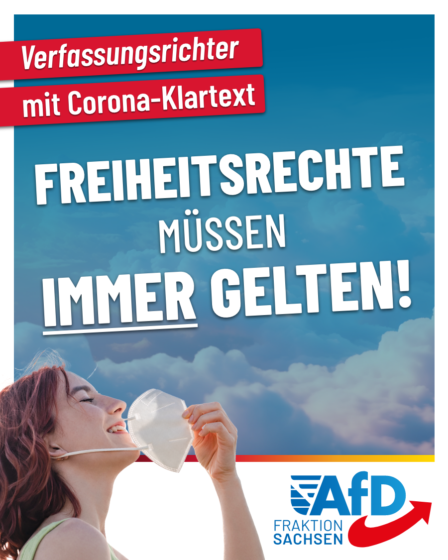 Verfassungsrichter mit Corona-Klartext: Freiheitsrechte müssen immer gelten!