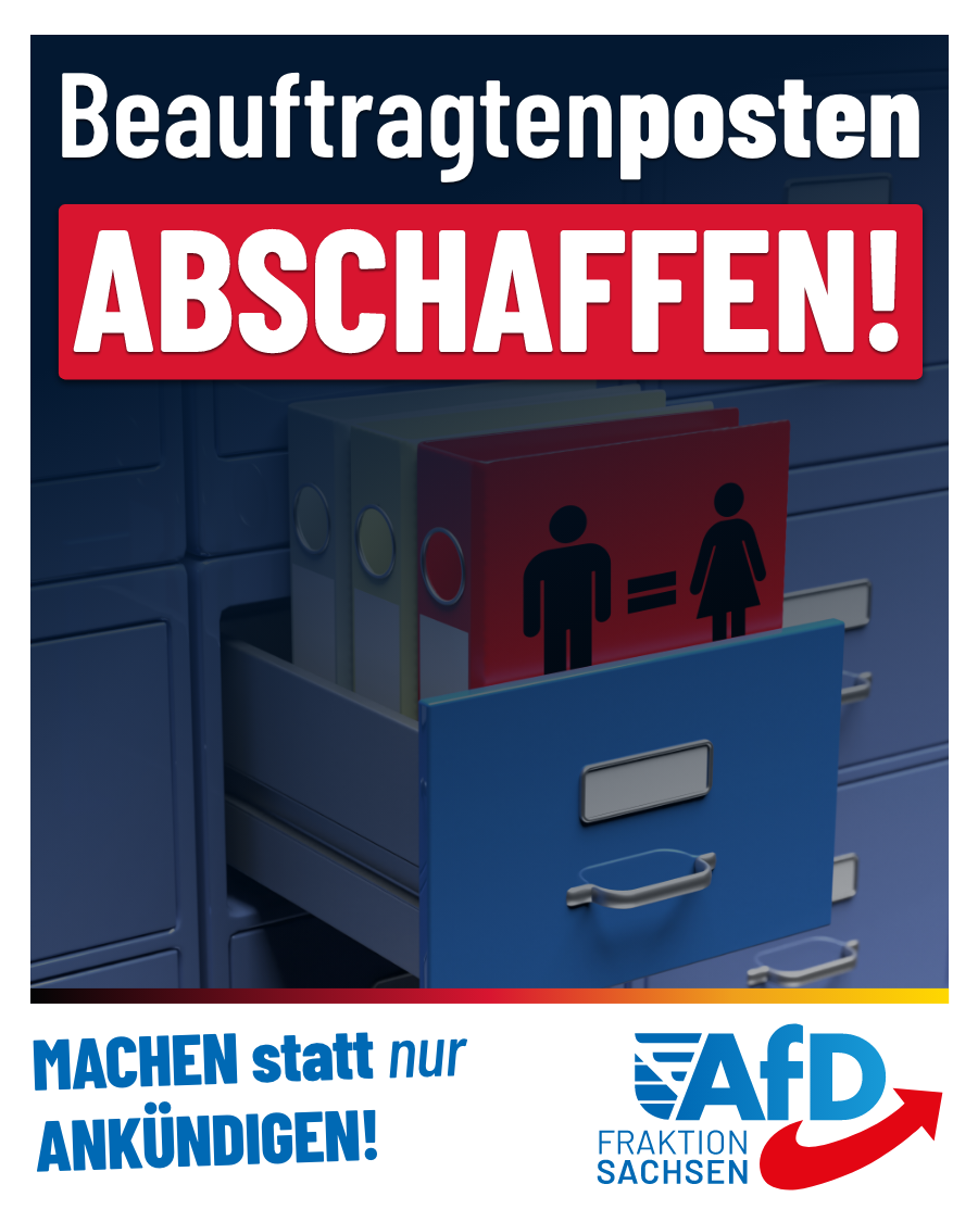 Beauftragtenposten wirklich abschaffen!