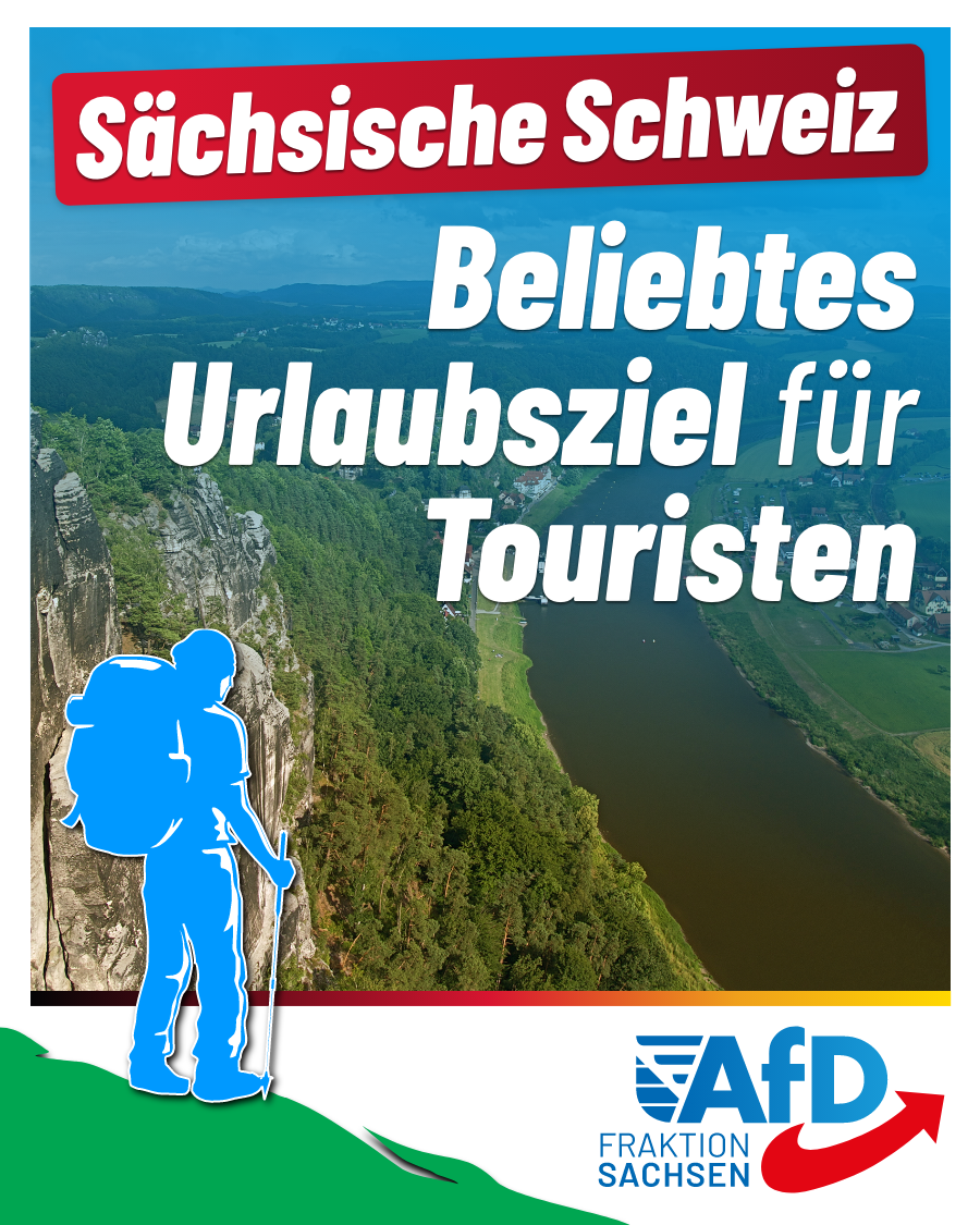 Jörg Urban: Sächsische Schweiz ist beliebtes Urlaubsziel für Touristen
