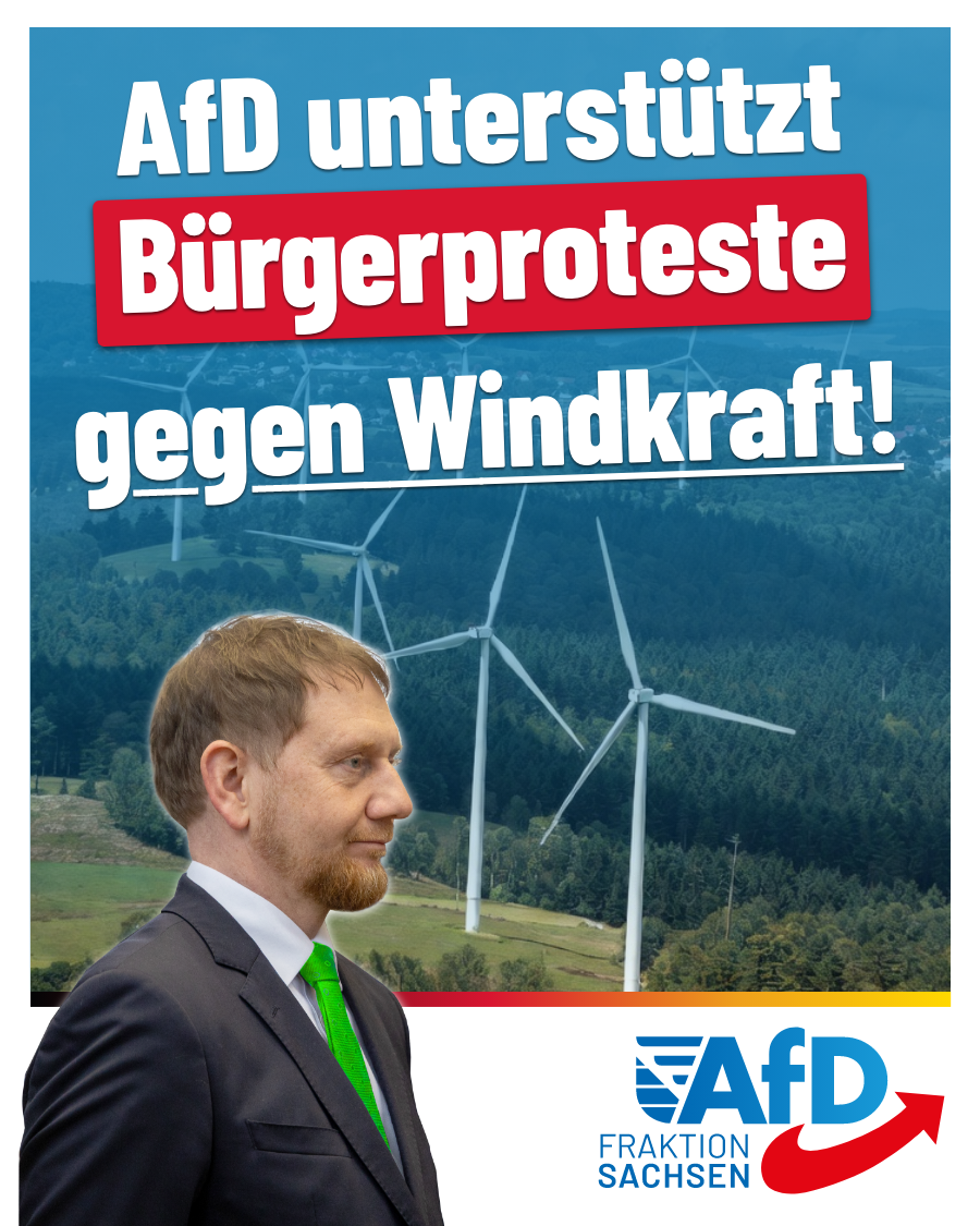 AfD unterstützt Bürgerproteste gegen Windkraft!