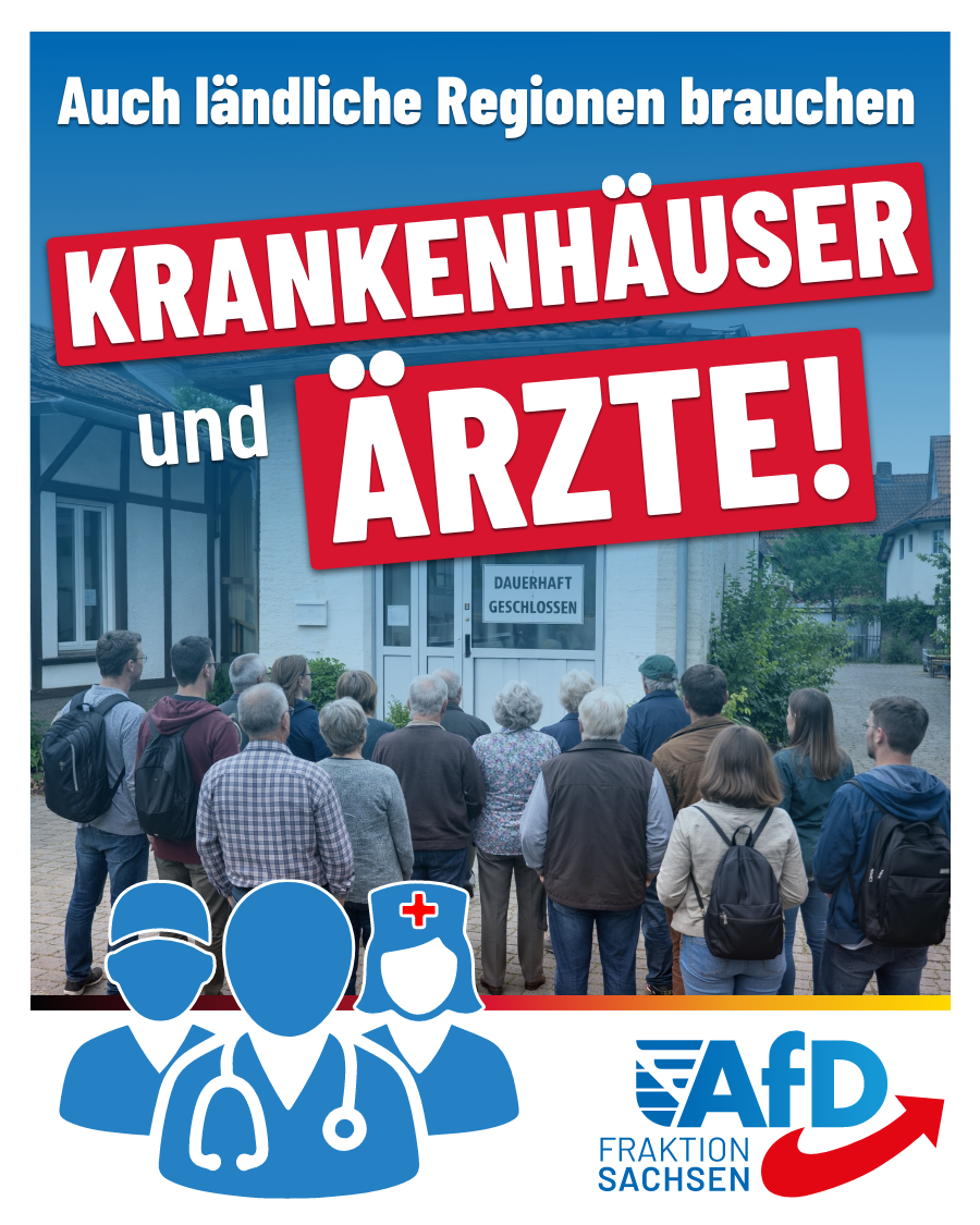 Auch ländliche Regionen brauchen Krankenhäuser und Ärzte!