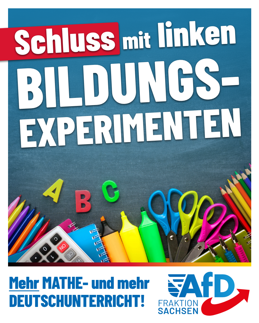 Fachregierungserklärung: Schluss mit der Absenkung des Bildungsniveaus!