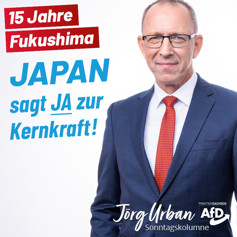 15 Jahre Fukushima: Japan sagt JA zur Kernkraft!