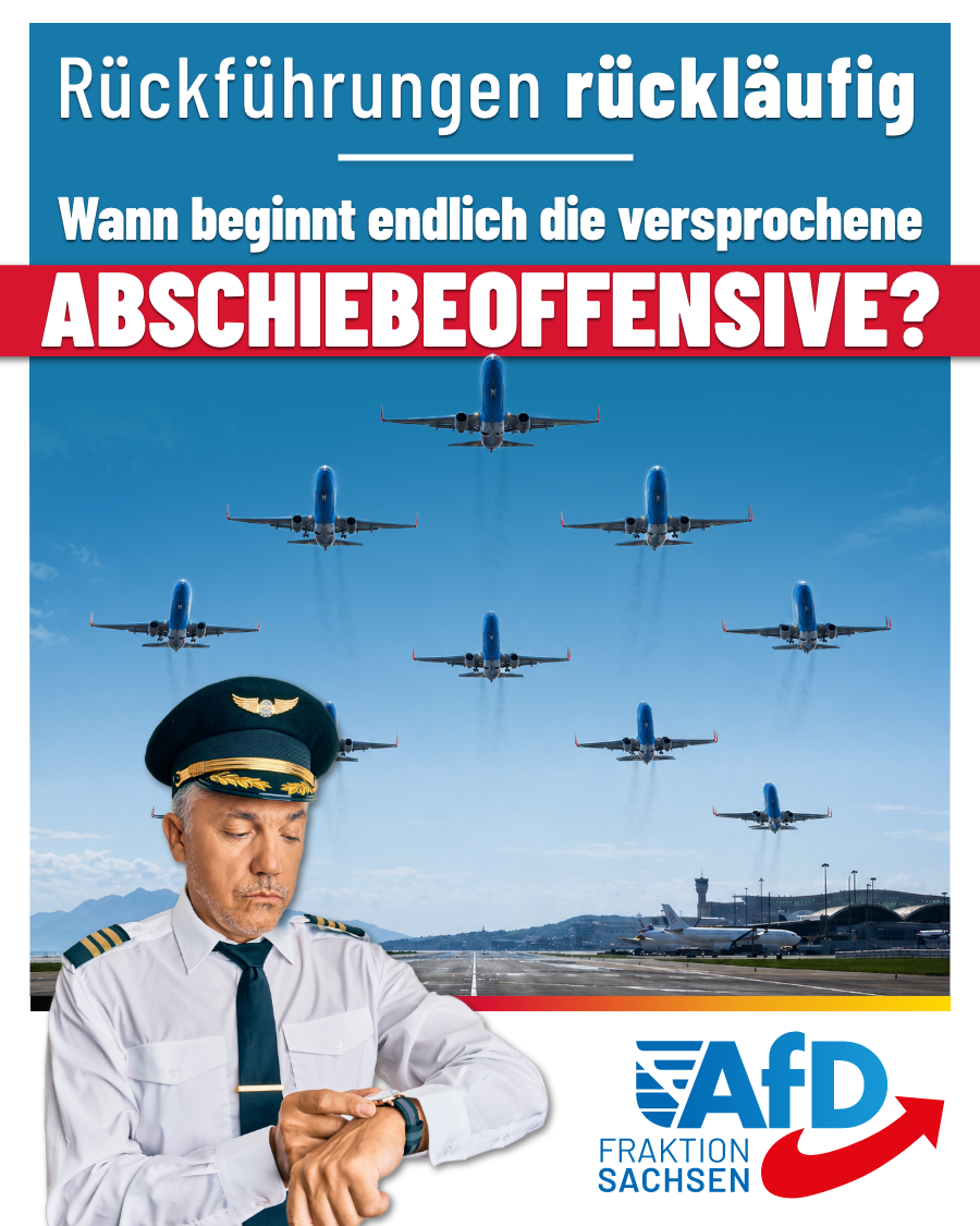 Rückführungen rückläufig: Wann beginnt endlich die versprochene Abschiebeoffensive?