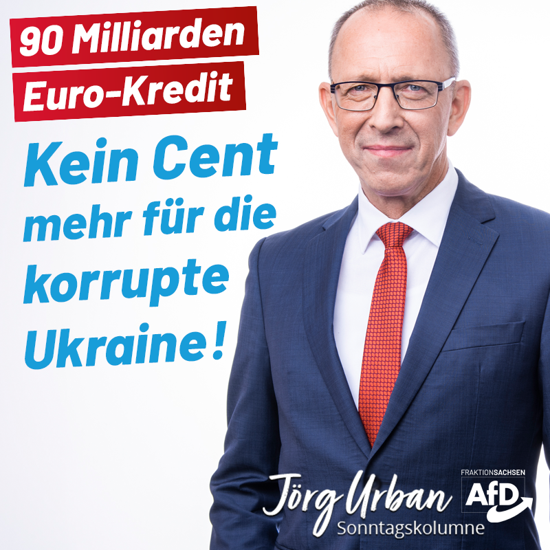 Kein Cent mehr für die korrupte Ukraine!