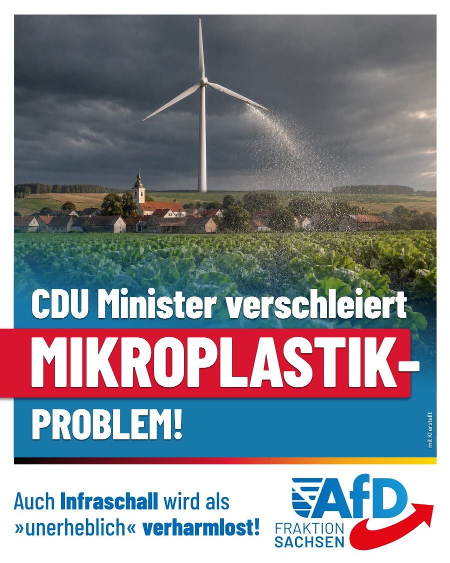 Infraschall und Kunststoffabrieb von Windrädern überprüfen statt per Erlass ignorieren!