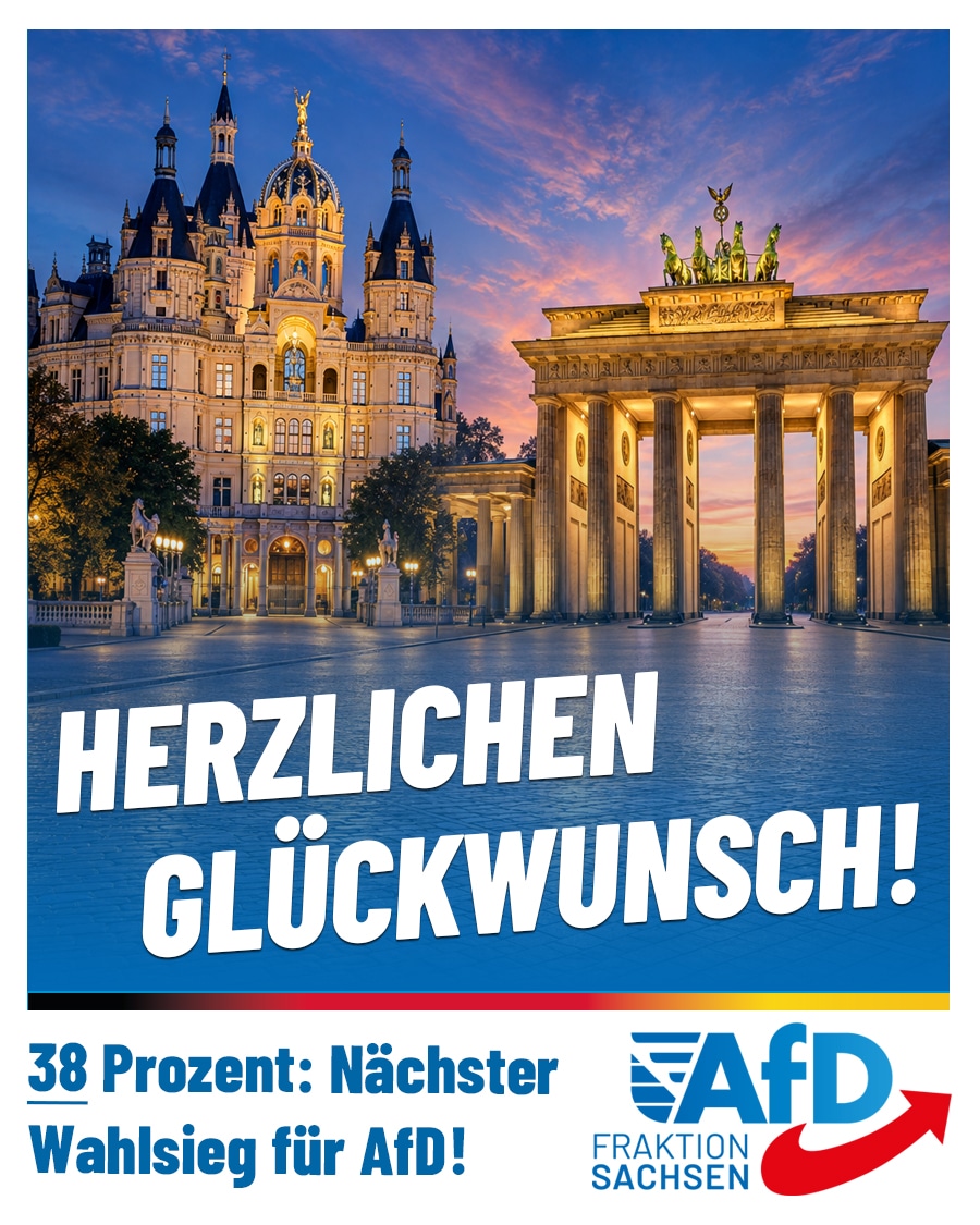 M-V und Berlin: Herzlichen Glückwunsch!