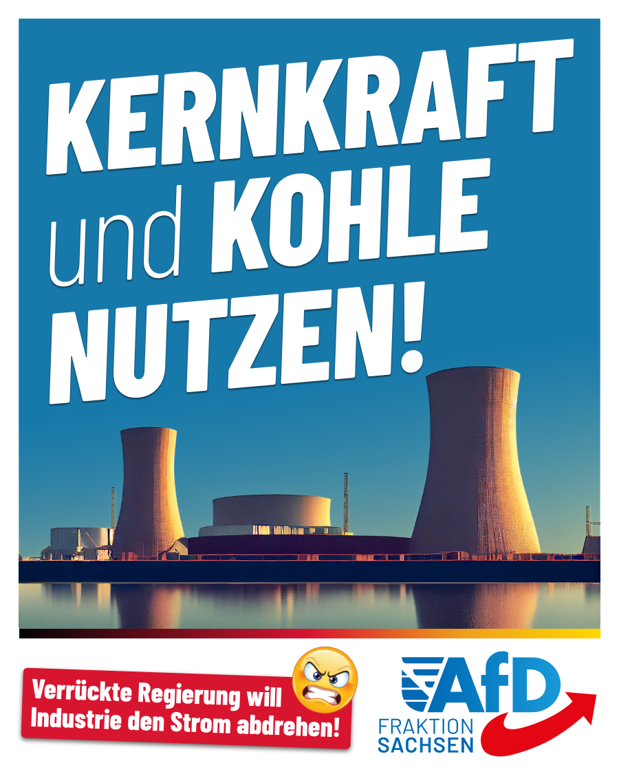 35-Gigawatt-Stromlücke: Kohleausstieg absagen! Bau von Kernkraftwerken vorbereiten!